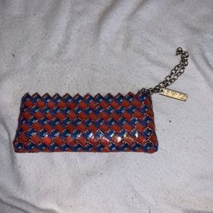 Mitz wrapper wristlet purse M&M’s made in MEXICO handcraftedchain wristband
